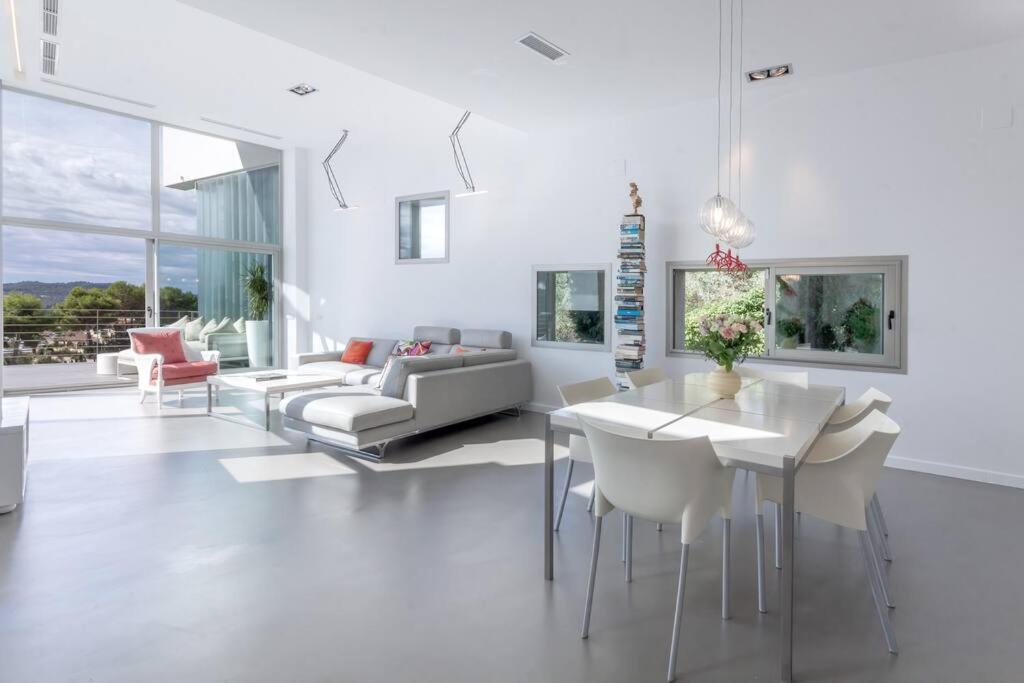 Peaceful Oasis In Javea Villa With Sea Views And Pool Bagian luar foto