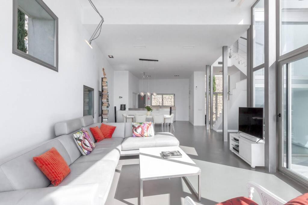 Peaceful Oasis In Javea Villa With Sea Views And Pool Bagian luar foto