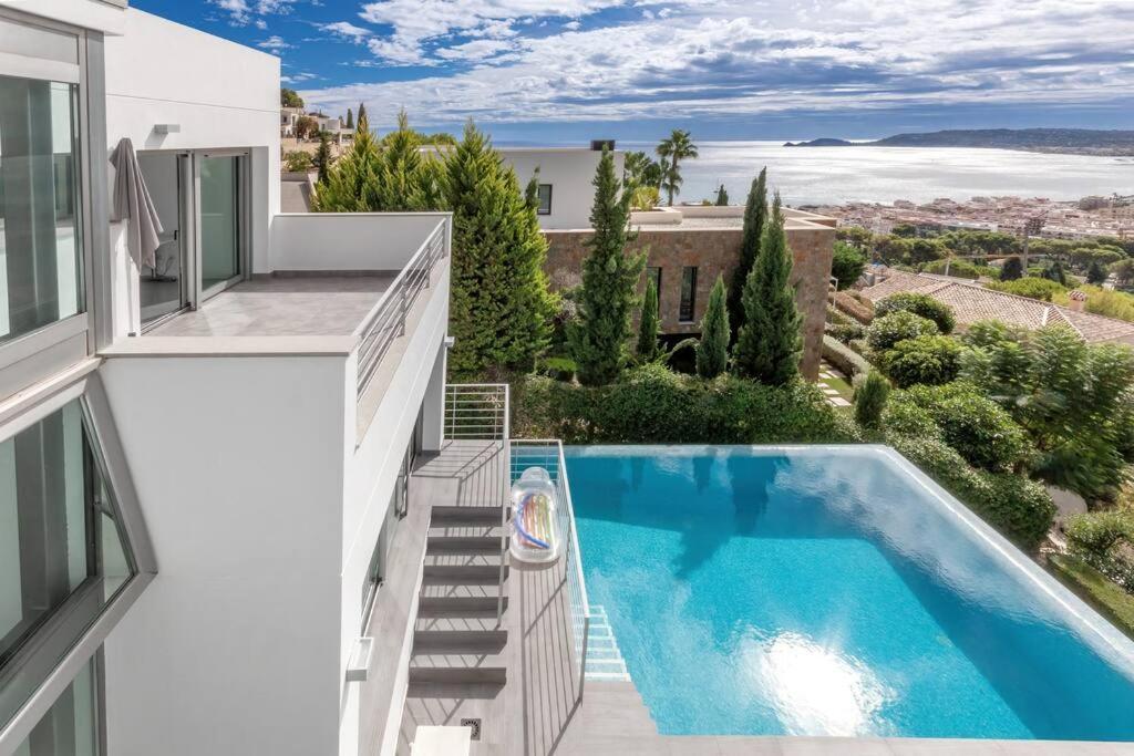 Peaceful Oasis In Javea Villa With Sea Views And Pool Bagian luar foto